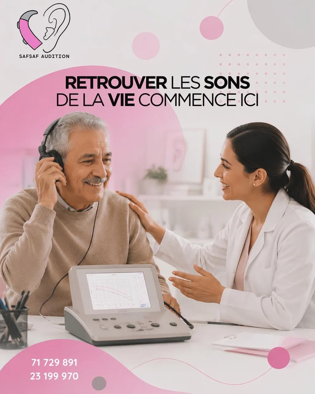 Publication Instagram Safsaf Audition : retrouver les sons de la vie