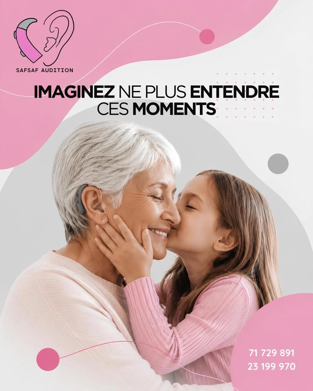 Publication Instagram Safsaf Audition : imaginez ne plus entendre ces moments